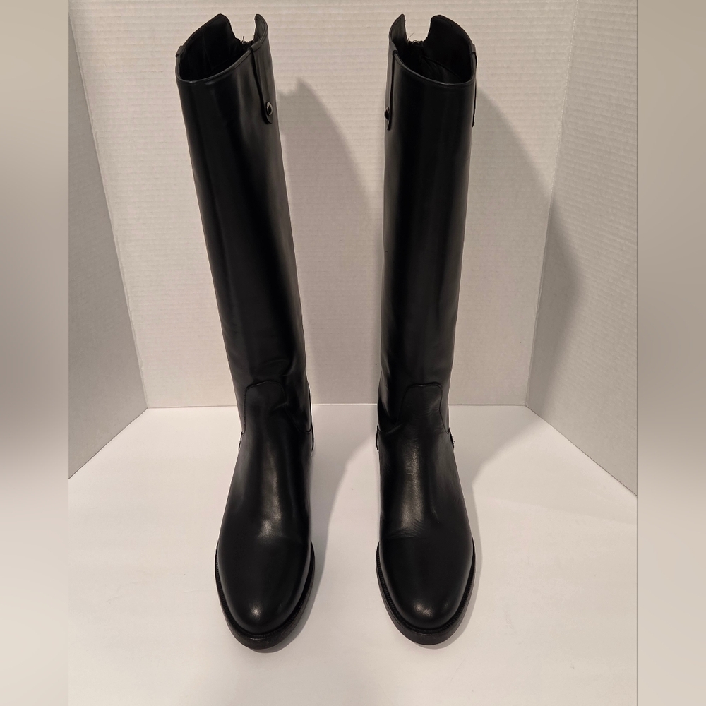NWOT Emanuele Castro Leather Knee High Boots Size 40